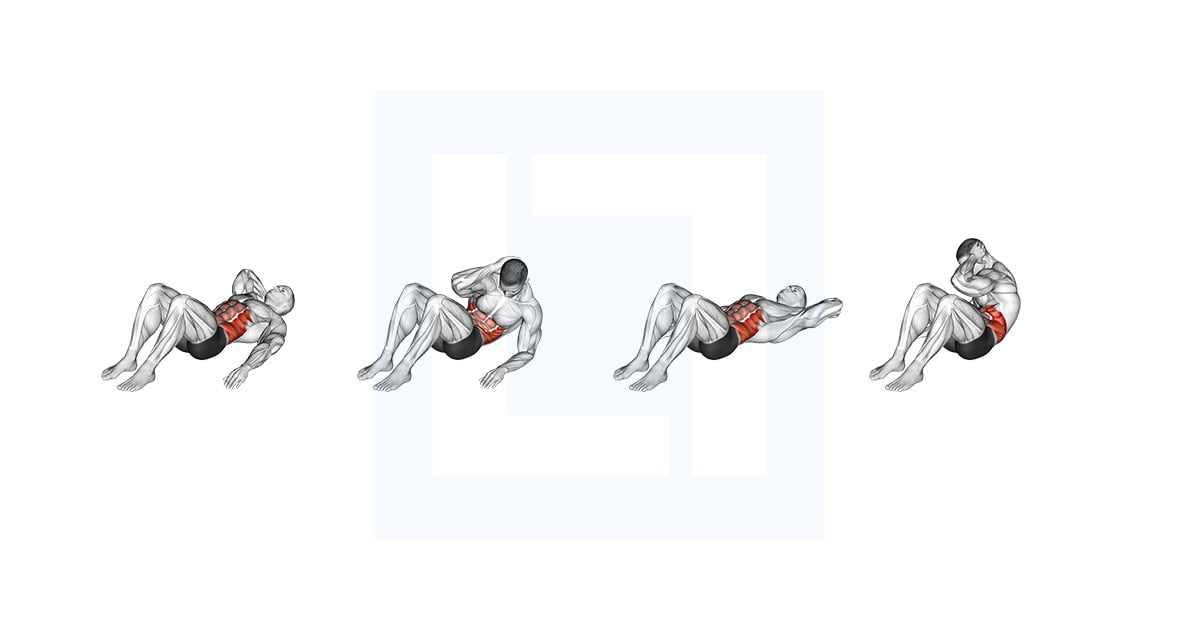 Alternate Oblique Crunch